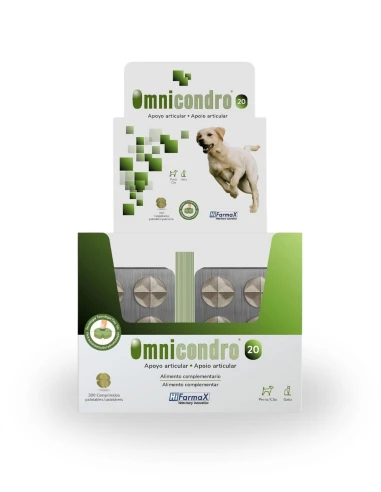 Suplemento para las Articulaciones HI FARMAX Omnicondro 20 de 300 comprimidos